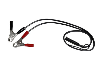 Oz Charge Crocodile Clip harness  suits 900mA  1A  2A (18AWG) - 600mm
