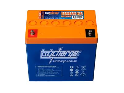 Oz Charge 12V 55Ah GEL Deep Cycle Battery